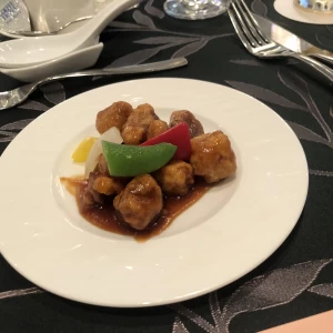 シークワサー風味の酢豚|583939さんのダブルツリーbyヒルトン那覇首里城（旧 ホテル日航那覇グランドキャッスル）の写真(1207743)