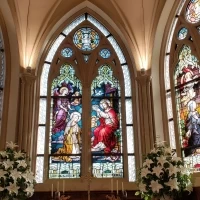 ステンドグラスです
