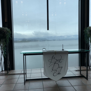 琵琶湖が望める会場|583978さんの北ビワコホテルグラツィエの写真(1191338)