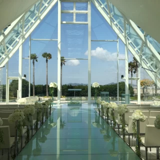 水の挙式会場