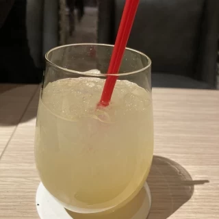 VIPルームのウェルカムドリンクです
