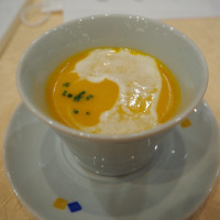 かぼちゃのスープです！