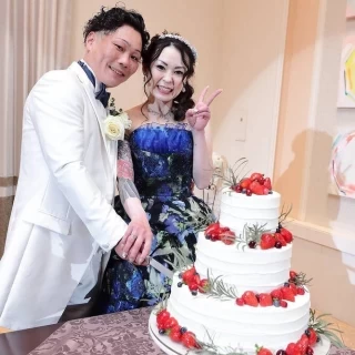 ケーキ入刀