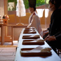 親族も御神酒を頂き、格式ある式が行えました。