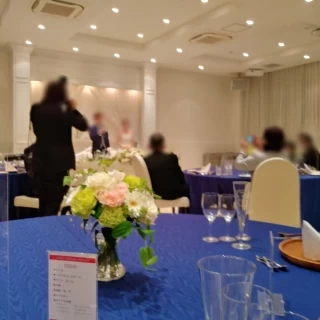 広々とした会場です