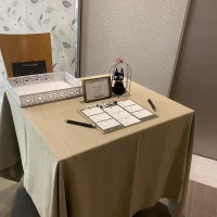 受付です