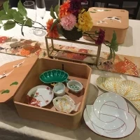 お花と料理の器