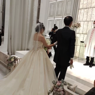 新郎新婦入場