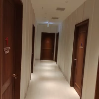 2つめの会場　控え室に続く廊下