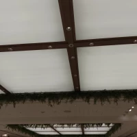 2つめの会場　披露宴会場の天井