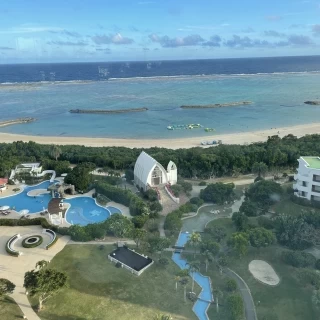 会場からの景色は絶景です