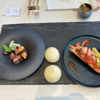 試食で出てきたセット。