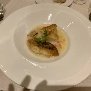 白身魚。クリーミーでした。