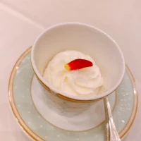 ヨーグルトのソルベ