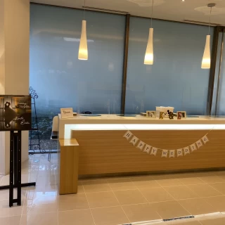 受付の飾り付けです