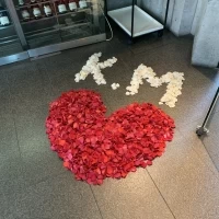 サプライズでウェルカム演出をしていただきました。