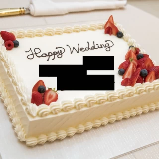 ウェディングケーキ（プラン内）