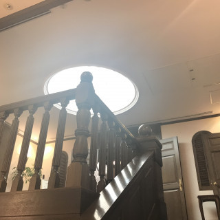 アンの家に向かうまでの階段。
光が入り込んで素敵でした。