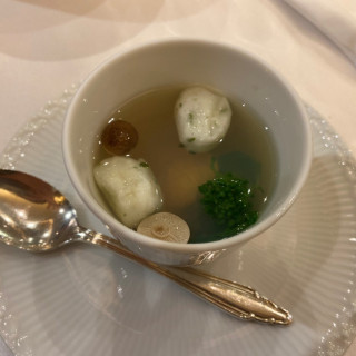 はまぐりしんじょのスープ（試食会）