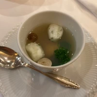 はまぐりしんじょのスープ（試食会）