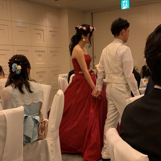 お色直し後