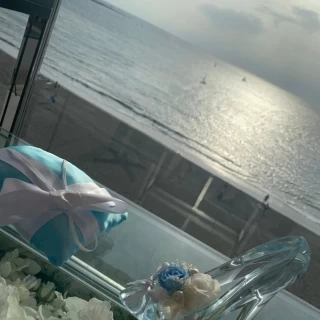 チャペルから海