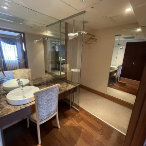 控室内の更衣室。|585690さんのホテルオークラ新潟の写真(1201965)