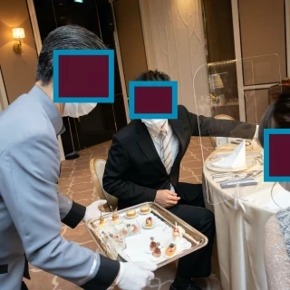 食前オードブル（ホテルからのプレゼント）