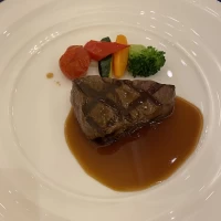 後がけのソースが温かく、美味しかったです。