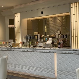充実したドリンクカウンター