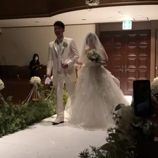 挙式会場の入口