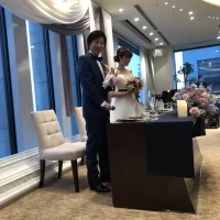 披露宴開始直後
