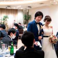 披露宴入場