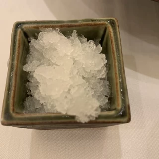 口直しのシャーベット