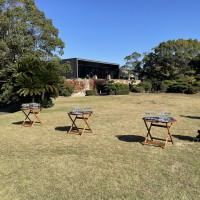 ガーデンでの乾杯最高