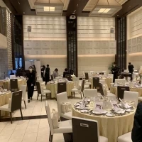 広々とした披露宴会場