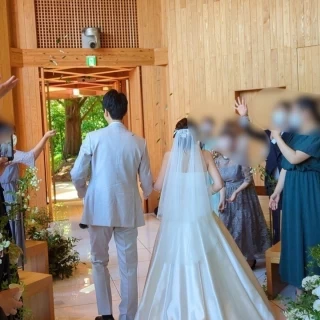 退場リーフシャワー