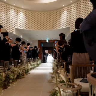 挙式会場・退場