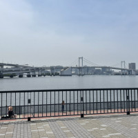 外から見える東京湾