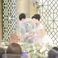 ケーキ入刀
