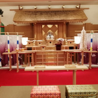 神前式の社殿