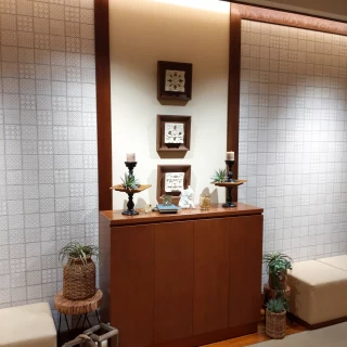 バリ会場入口ウェルカムスペース