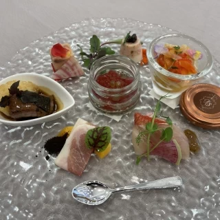 前菜です。全部美味しかったです。