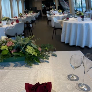 アットホームな会場