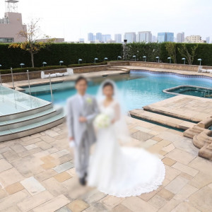 ガーデンにあるプール|587249さんのホテル イースト21東京 オークラホテルズ＆リゾーツの写真(1599886)