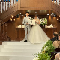 結婚証明書披露