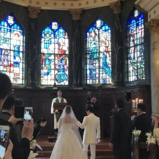 感動の式でした
