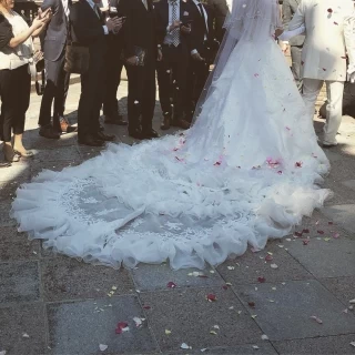ドレスも綺麗でした