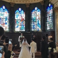 感動の式でした