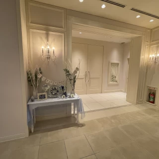 披露宴会場入口